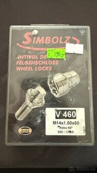 Prodám bezpečnostní šrouby kol SIMBOLZ V460