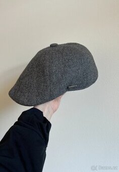 Jako nová pánská vlněná bekovka Personality. Šedá čepice