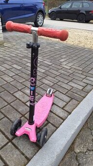 Koloběžka Micro Mini Deluxe - růžová