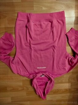 Krásná mikina růžová vel.170/176