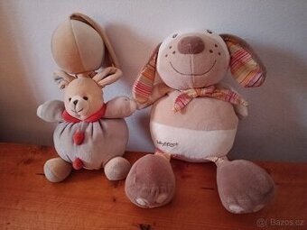 Natahovací hrací myška a plyšák pro nejmenší