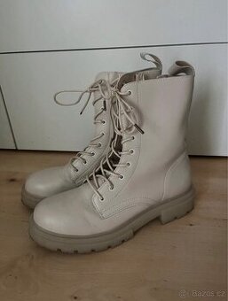 Boty 41 CCC šněrovací na zip kotníkové