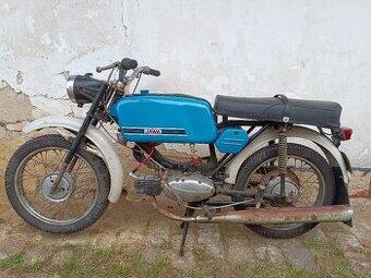 motocykl jawa 50 ccm pionýr fichtl 23 mustang vývozní