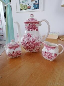 starožitná čajová sestava z Anglie, šperkovnice Rosenthal