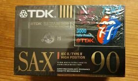 Nabízím sadu 5ti audiokazet TDK SA-X 90
