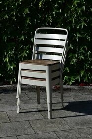 zahradní stohovatelné židle Ikea NORRMANSÖ 3ks - 1