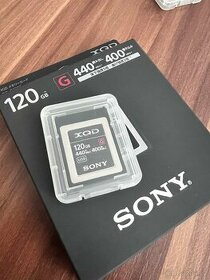 Paměťová karta Sony XQD G - 120GB