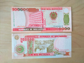 Mozambik - 100 000 meticais