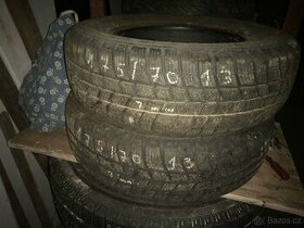 Prodám 2ks zimních pneu 175/70 R13"