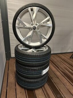 Prodám letní kola 5 x 112 R 20 Škoda Draconis s pneu