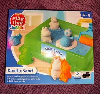 KINETICKÝ PÍSEK Playtive - formičky zvířátek