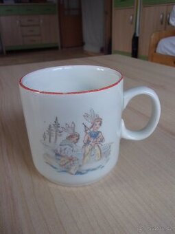 STARÝ DĚTSKÝ HRNEK - DITMAR URBACH - 7 cm