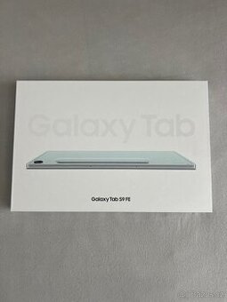 Samsung Galaxy Tab S9 FE Mint + dotykové pero - NOVÝ