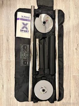 Pole dance tyč X-POLE SPORT nerez 45mm statická (NS45ST)