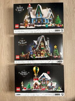 Lego Vánoční domky 3 ks