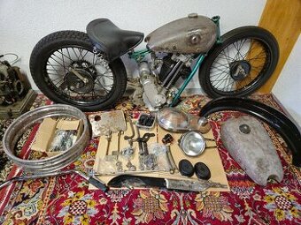 BSA Sloper 500 ohv - projekt