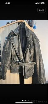 Pánská bunda L z pravé kůže 1990 - 1