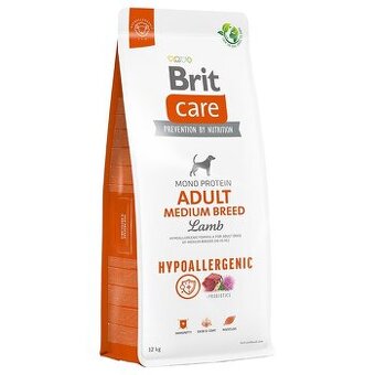 Brit Care Hypoallergenic Adult Medium Breed Lamb & Rice 12kg