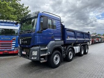 MAN TGS 35.500 8x4 třístranný sklápěč Bordmatic
