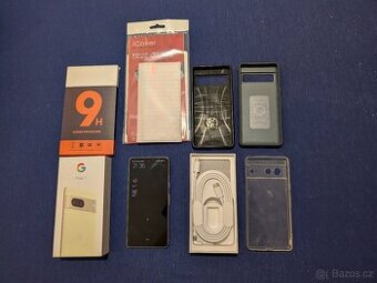 Google Pixel 7 – výborný stav, komplet příslušenství
