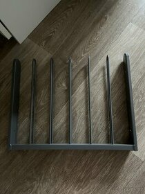 2x PAX Ikea vesak na kalhoty vysuv kov sedy