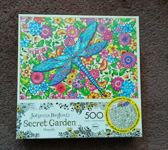 Secret garden, 500 dílků, Buffalo puzzle