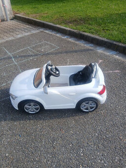 Audi TT RS dětské auto s dálkovým ovládáním bílé - 1