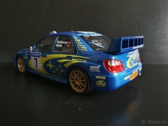 Subaru impreza wrc 1:18 rally Petter Solberg
