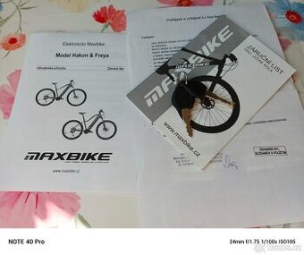 Prodám dámské elektrické kolo značky Maxbike