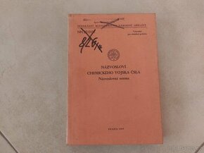 Názvosloví chemického vojska ČSLA (1989) - 1