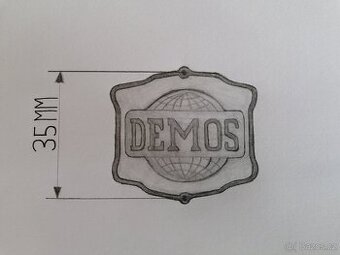 Štítek DEMOS na kolo - 1