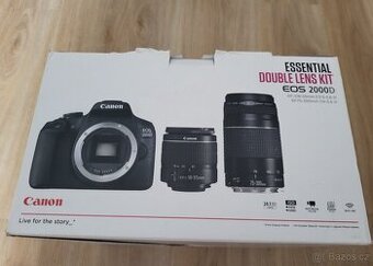 Canon EOS 2000D Essential Double Lens Kit
