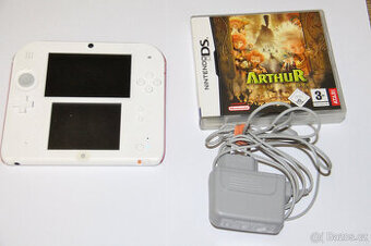 Nintendo 2DS White & Red+ hra Arthur und die Minimoys