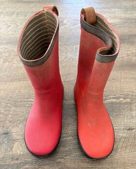 Dětské barefoot holinky Move by Melton vel.28 červené - 1