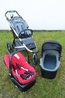 Thule Urban Glide 2 Dark Shadow 2020 + korbička + vajíčko Ma