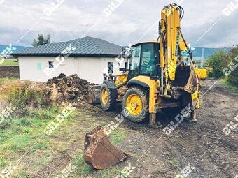 Výkopové a demoliční práce traktorbagrem