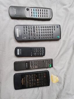 Dálková ovládání SONY, TECHNICS, AIWA