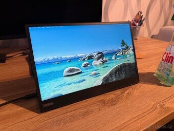 Přenosný monitor Lenovo ThinkVision M14 s úhlopříčkou 14”