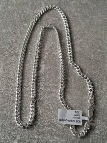 Pánský stříbrný řetízek ag925