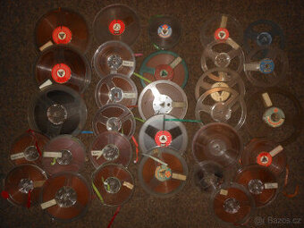 Magnetofonové pásky - konvolut