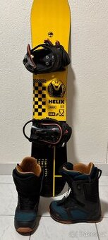 Snowboard ARBOR 130 cm +vázání + boty