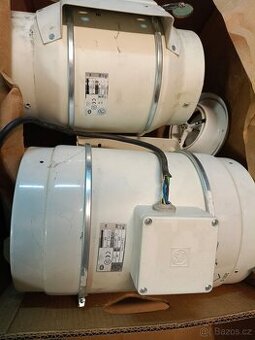 Potrubní ventilátor S&P TD-800/200 (a TD-500) – tichý chod