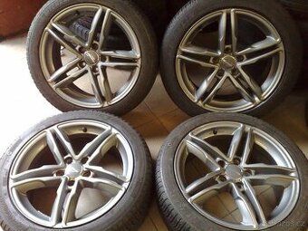 alu kola 5x112 r17 pneu 225/45/17 celoročni