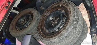 4× kola/disky 6J x 15H2 ET38 |5×100×57| Pneu185/60/R15| BRNO