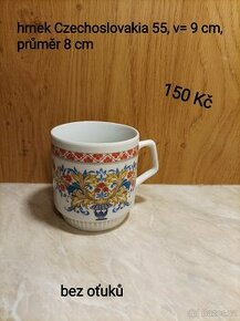 Hrnky a sklo - různé