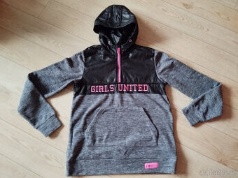 Zateplená mikina/bunda vel.170-176/14-15 let Girls United