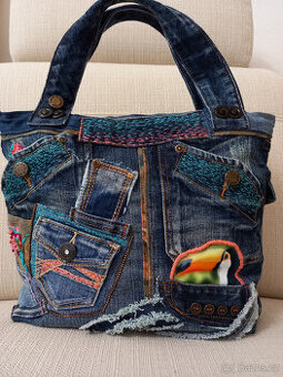 NOVÁ/originální džínová kabelka