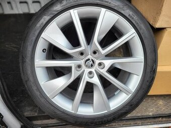 18" Letní Škoda BRAGA Superb Scout 3V III 8,5J ET41 TopStav