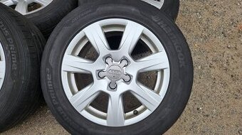originální alu kola Audi 16" + pneu Hanko