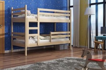NOVÁ patrová postel palanda MASIV BOROVICE
